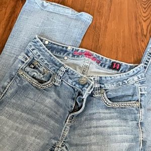 ROCK AND ROLL COWGIRL FLAIR JEANS